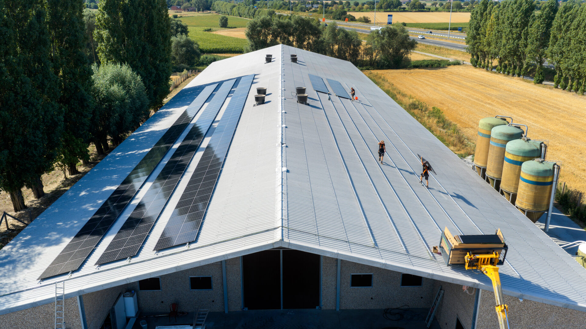 zonnepanelen landbouw