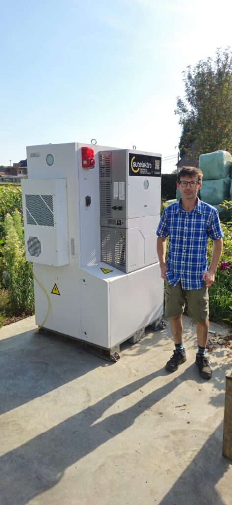 Energieopslag vleesvarkensbedrijf