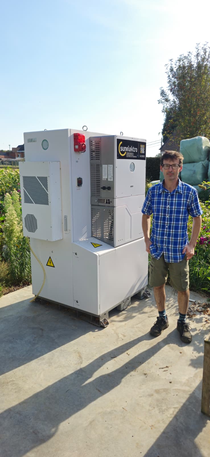 Energieopslag vleesvarkensbedrijf